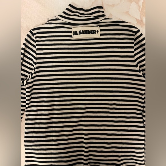 Jil Sander Striped Warm Turtleneck Size M - Picture 3 of 7